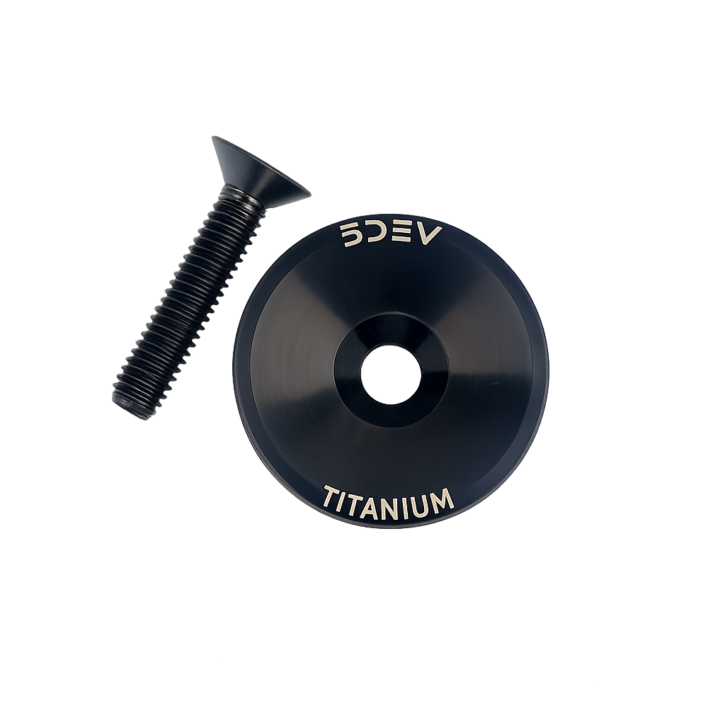 TI STEM CAP LSD BLK