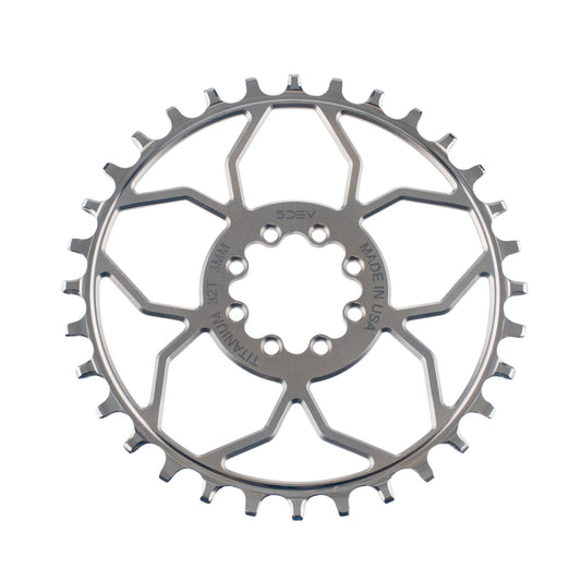 CHAINRING TI 8BOLT 30T 3MM Raw