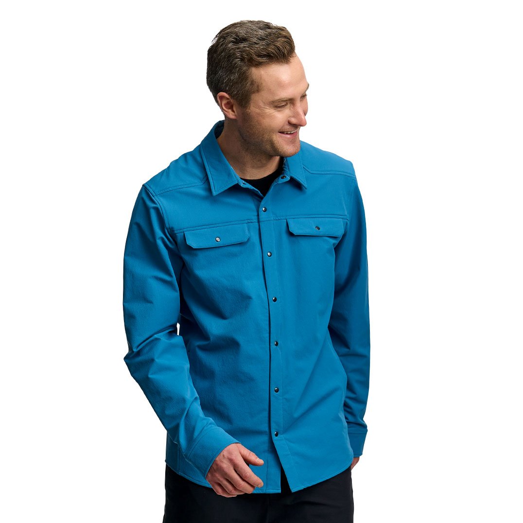 Cruise Shacket Blue M
