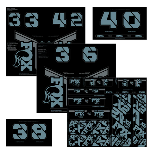 FOX 21 Decal Cust - Storm Blue